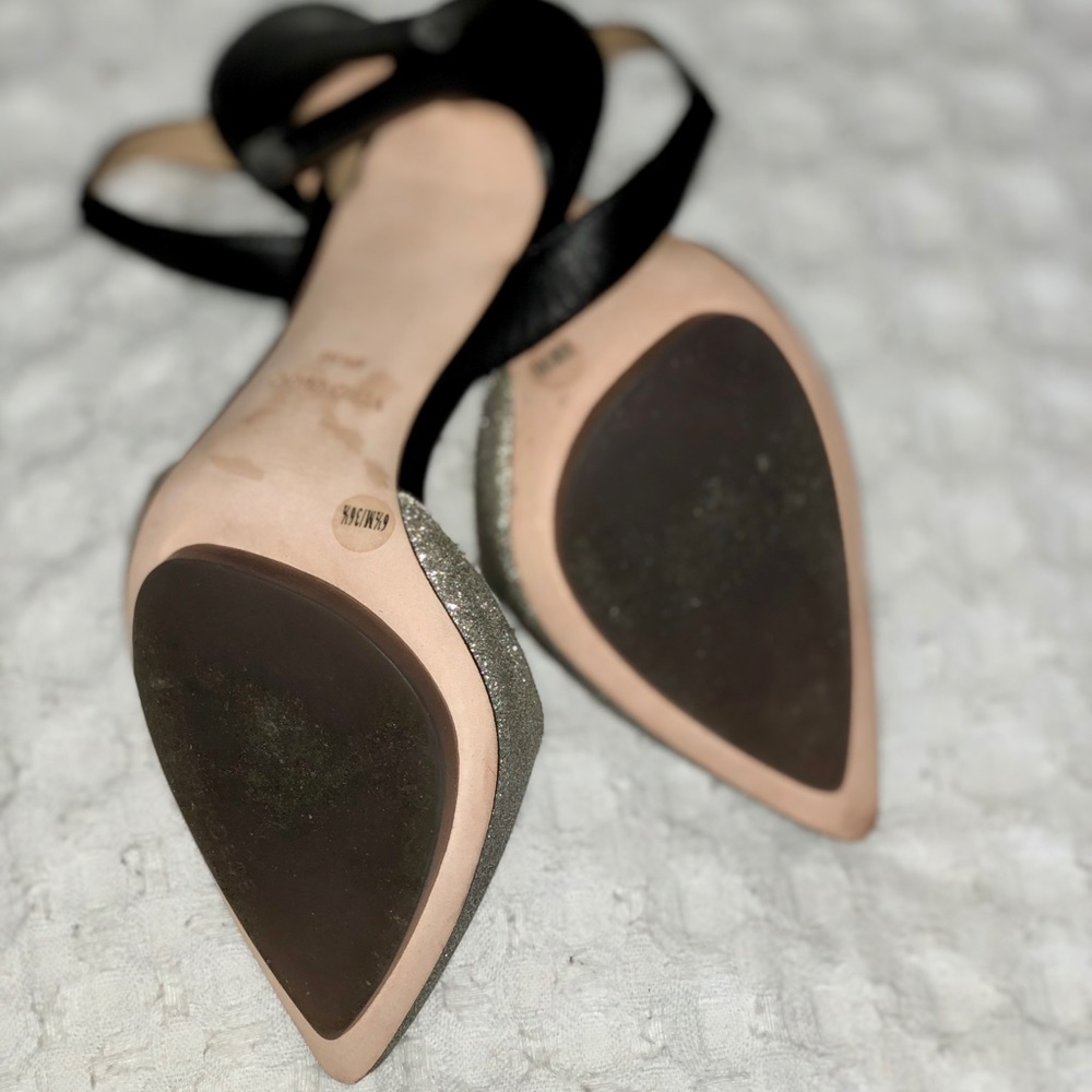 Maxazria silver sparkle slingback - Picture 5 of 5